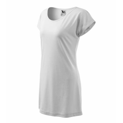 Love tričko/šaty dámské bílá XS