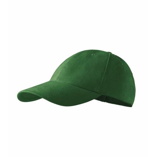 6P čepice unisex lahvově zelená nastavitelná