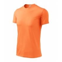 Fantasy tričko pánské neon mandarine S