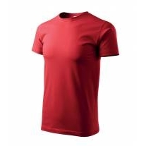 Basic tričko pánské červená XS