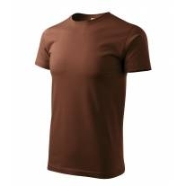 Basic tričko pánské čokoládová XS