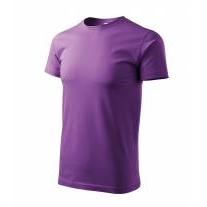 Basic tričko pánské fialová XS