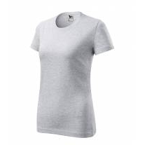 Classic New tričko dámské světle šedý melír XS