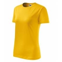 Classic New tričko dámské žlutá XS