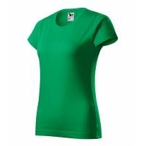 Basic tričko dámské středně zelená XS