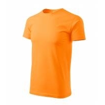 Heavy New tričko unisex tangerine orange