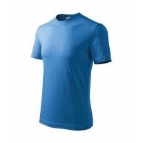 Basic tričko dětské azurově modrá 110 cm/4 roky