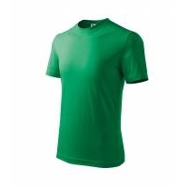 Basic tričko dětské středně zelená 110 cm/4 roky