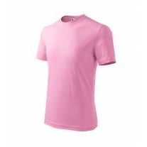 Basic tričko dětské růžová 110 cm/4 roky