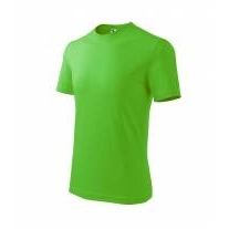 Basic tričko dětské apple green 158 cm/12 let