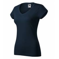 Fit V-neck tričko dámské námořní modrá XS
