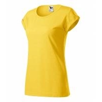 Fusion tričko dámské žlutý melír XS