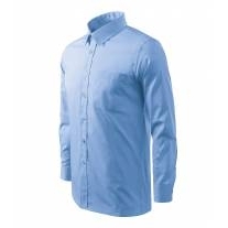 Shirt long sleeve/Style LS košile pánská nebesky modrá S