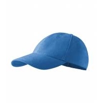 6P čepice unisex azurově modrá nastavitelná