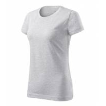 Basic Free tričko dámské světle šedý melír XS